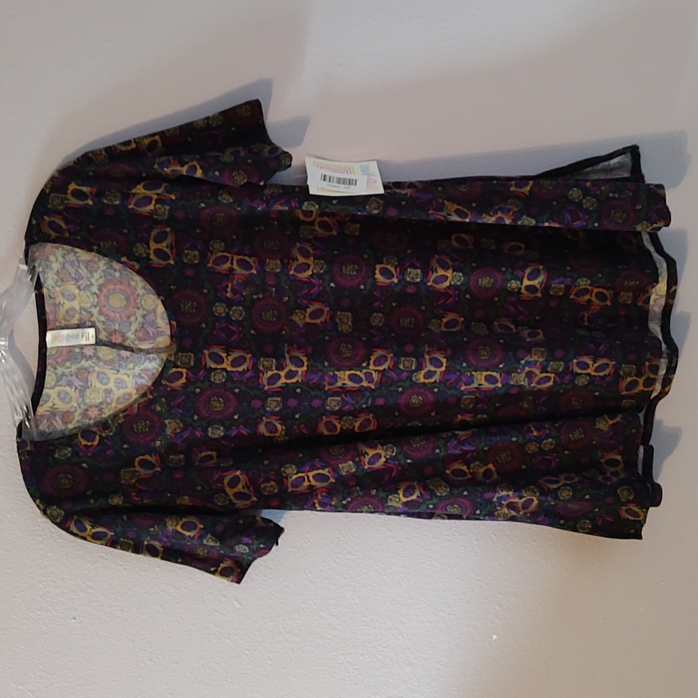💥 5/$25💥 NWT LuLaRoe Perfect T blue purple green gold